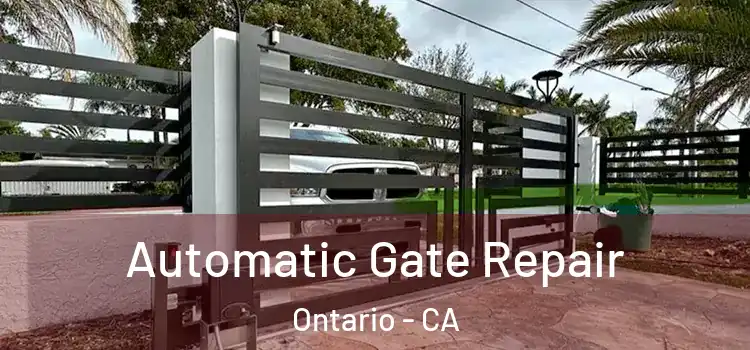Automatic Gate Repair Ontario - CA