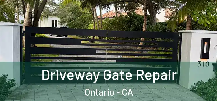 Driveway Gate Repair Ontario - CA